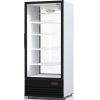 Шкаф-витрина холодильный напольный, вертикальный, L0.82м, 750л, 2 двери стекло, 4 полки, +5/+10С, дин.охл., белый, 2-х стороннее остекление, сквозной