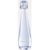 Бутылка дизайнерская стеклянная, светло-голубая, логотип Vivreau, бугельная крышка, для негазированной воды, объём 425мл
