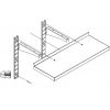 Кронштейн для полки настенной ПН-*-3 ABAT КН-3