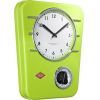 Часы кухонные CLASSIC LINE (цвет зеленый лайм) WESCO 322401-20