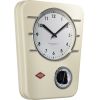 Часы кухонные CLASSIC LINE (цвет кремовый) WESCO 322401-23