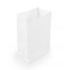 Пакет бумажный 290х180х120мм прямоугольное дно белый
