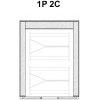 Камера расстоечная для печи ROTOR WIND 5*** ZANOLLI ROTOR WIND/CL 1P 2C-60X80 (DOOR FROM RIGHT TO LEFT)