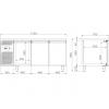 Стол холодильный STUDIO 54 DAIQUIRI 0/+8C GN 1720X700+VERSION -2 +8C+TROPIC VERSION