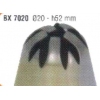 Насадка на кондитерский мешок СЕРДЦЕ D 0,2см (набор 5шт), нерж.сталь