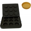 Форма для аппарата для тарталеток и вафель CookMatic,  9 ячеек цилиндр D81х21мм
