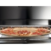 Печь для пиццы электрическая, ротационная, 1 камера 1100х1100мм, 6 пицц D350мм, электронное управление, под камень, конвекция, подставка передвижная