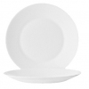 Тарелка мелкая D 25,5см h 2см Restaurant, стекло белое