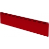 Щиток фронтальный для витрин холодильных напольных Илеть, Нова, Таир, L1.80м, красный