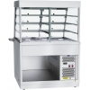 Прилавок-витрина холодильный ABAT ПВВ(Н)-70Х-С-НШ HOT-LINE