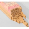 Палочки деревянные для сахарной ваты SUPER PREMIUM 400мм, для пищевой продукции,сечение квадрат 5х5мм.