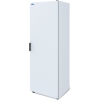 Шкаф холодильный,  390л, 1 дверь глухая, 4 полки, ножки, 0/+7C, дин.охл., белый, подсветка, R290