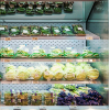 Комплект фруктовый для стеллажа холодильного BERG 100: ограничители, зеркало верхнее и кронштейны крепления