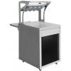 Диспенсер для столовых приборов и подносов напольный LUXSTAHL ПП (С)-600 (F274 Бетон светлый)