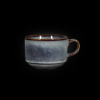 Чашка чайная 225мл D 8,5см h 6,2см, фарфор синий 