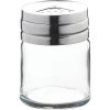 Емкость для соли и перца «Бэйзик» 0,115мл D 5,2см h 6,8см нерж.сталь/стекло металлич./прозрачн.