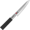 Нож кухонный двусторонняя заточка L 12см, общая L 23,5см нержавеющая сталь