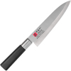Нож кухонный двусторонняя заточка L 18см, общая L 30см нержавеющая сталь