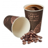 Стакан бумажный для горячих напитков COFFEE 300мл