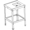 Стол входной для машин посудомоечных ITERMA СБ-361/610/550 ПММ/М СЗ 430