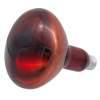 Лампа 250Вт инфракрасная ИКЗК-250Вт Е27 зеркальная, колба 130 мм (красная)