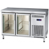 Стол холодильный ABAT СХС-60-01-СО (дверь-стекло, дверь-стекло) без борта