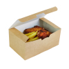 Коробка для наггетсов, крылышек, картофеля фри 900мл бумага крафт