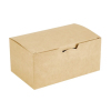 Коробка для наггетсов, крылышек, картофеля фри 900мл бумага крафт