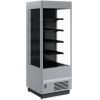 Стеллаж холодильный ПОЛЮС FC20-07 VM 0,7-2 (9006-9005 цвет серо-черный)+Ночная шторка (0,7)