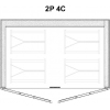 Камера расстоечная для печи ROTOR WIND 3*** ZANOLLI ROTOR WIND/CL 2P 4C-40X60 (DOORS: FROM RIGHT TO LEFT AND FROM LEFT TO RIGHT)