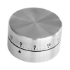 Таймер кухонный механический D 6.5см нерж.сталь
