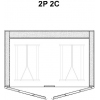 Камера расстоечная для печи ROTOR WIND 5*** ZANOLLI ROTOR WIND/CL 2P 2C-60X80 (DOORS: FROM RIGHT TO LEFT AND FROM LEFT TO RIGHT)