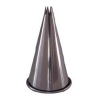 Насадка на кондитерский мешок ЗВЕЗДА 5-конечная D 3мм (A5), нерж.сталь