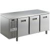 Стол холодильный, GN1/1, L1.72м, без борта, 3 двери глухие, ножки, -2/+10С, нерж.сталь AISI304, дин.охл., агрегат слева