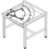 Стол выходной для машин посудомоечных RX COMPACT и EVO DIHR LC 77/2 CLOCKWISE