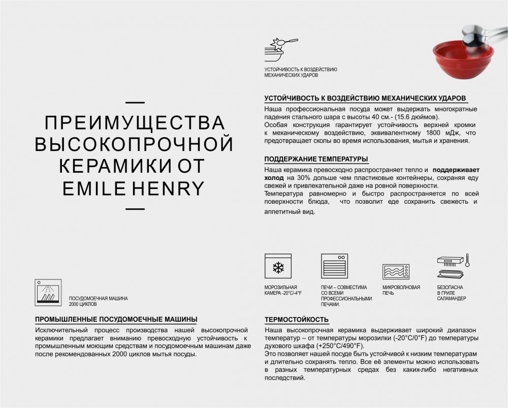 Emile Henry - керамика для профессионалов | фото № 3